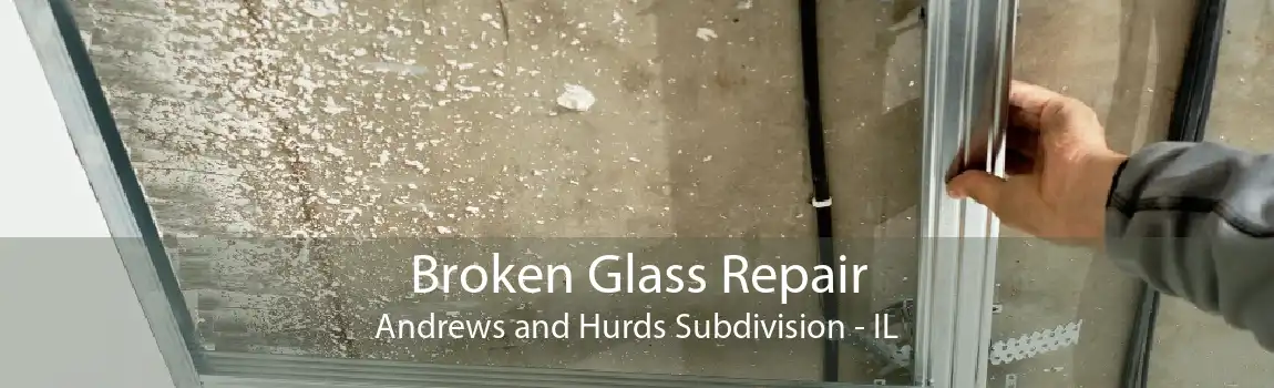 Broken Glass Repair Andrews and Hurds Subdivision - IL