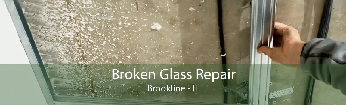 Broken Glass Repair Brookline - IL