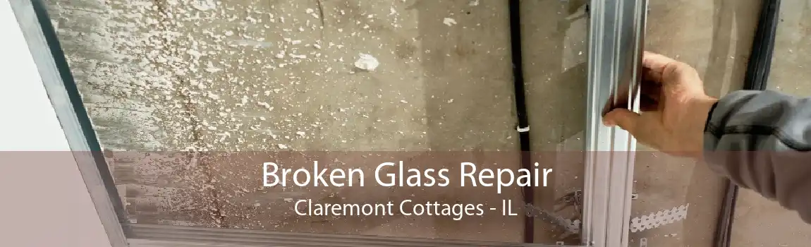 Broken Glass Repair Claremont Cottages - IL