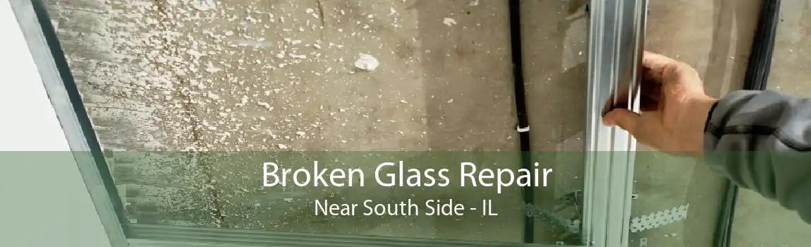 Broken Glass Repair Near South Side - IL