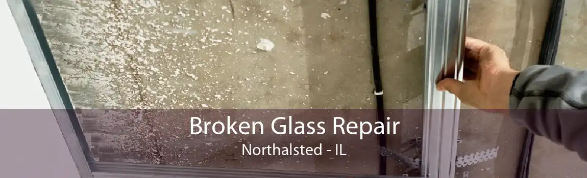 Broken Glass Repair Northalsted - IL