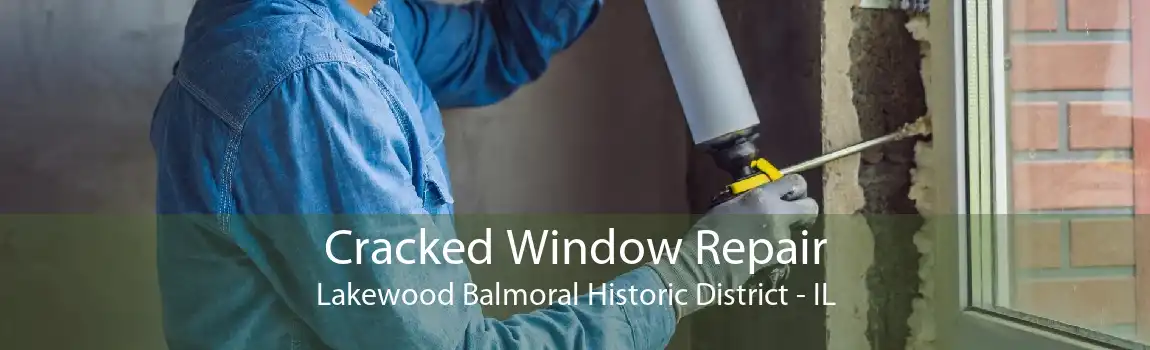 Cracked Window Repair Lakewood Balmoral Historic District - IL