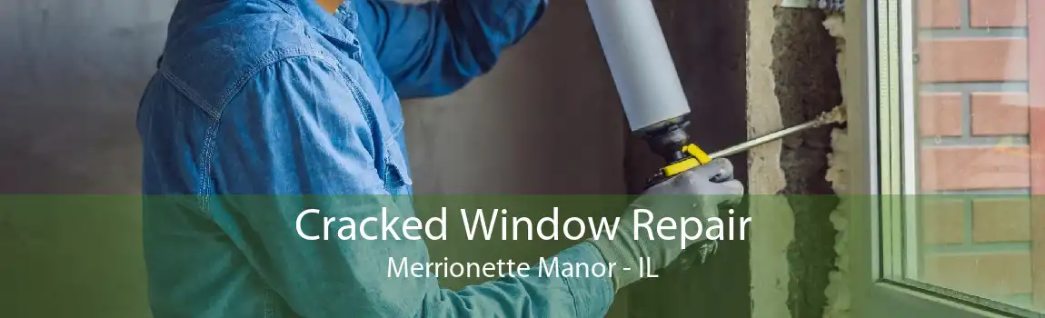 Cracked Window Repair Merrionette Manor - IL