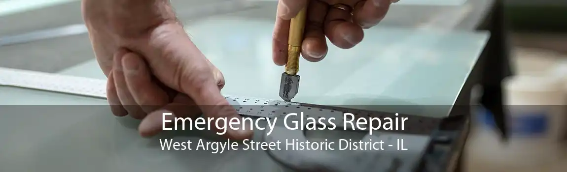 Emergency Glass Repair West Argyle Street Historic District - IL