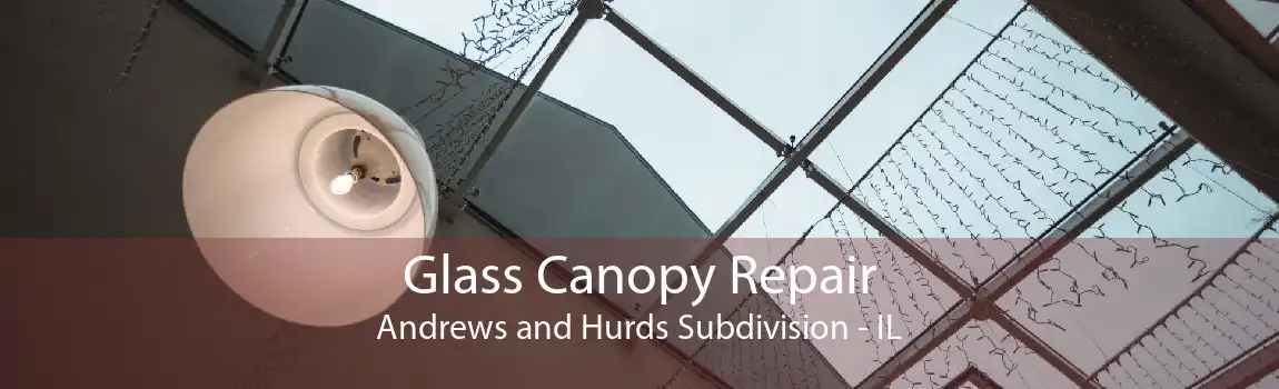 Glass Canopy Repair Andrews and Hurds Subdivision - IL