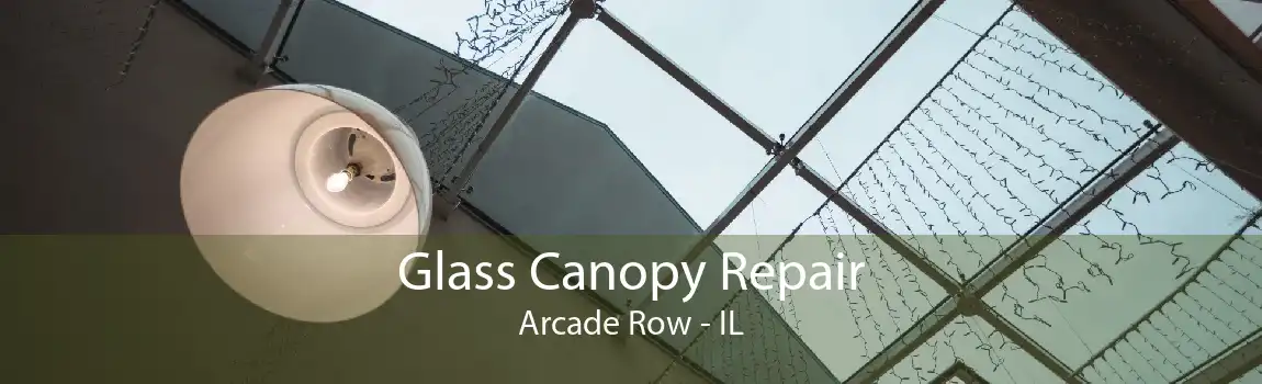 Glass Canopy Repair Arcade Row - IL