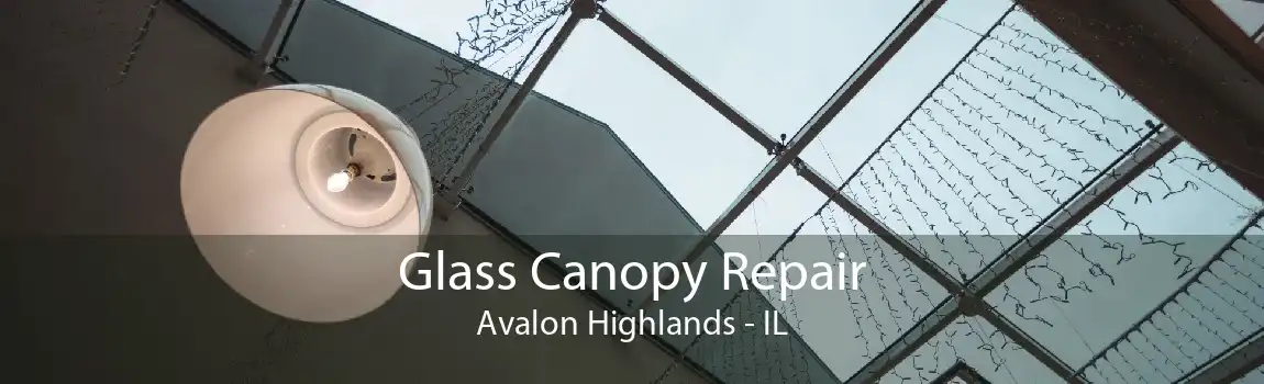 Glass Canopy Repair Avalon Highlands - IL