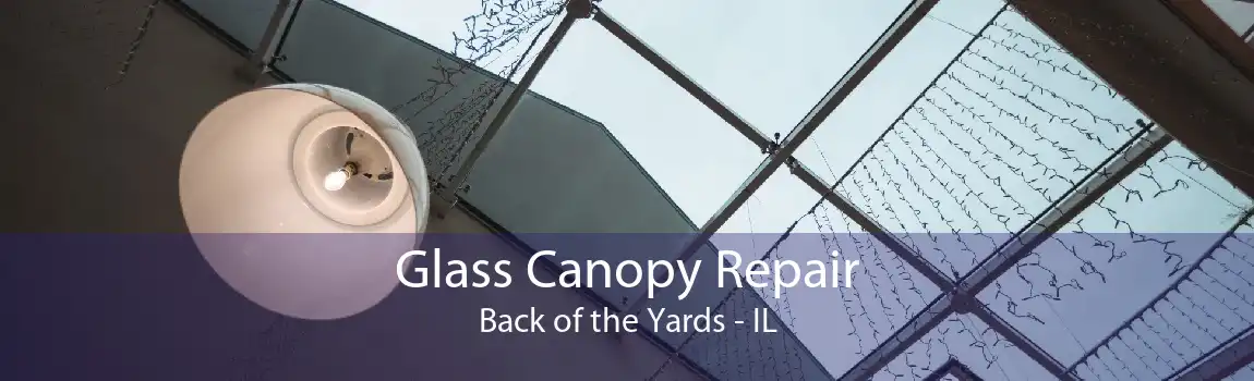 Glass Canopy Repair Back of the Yards - IL