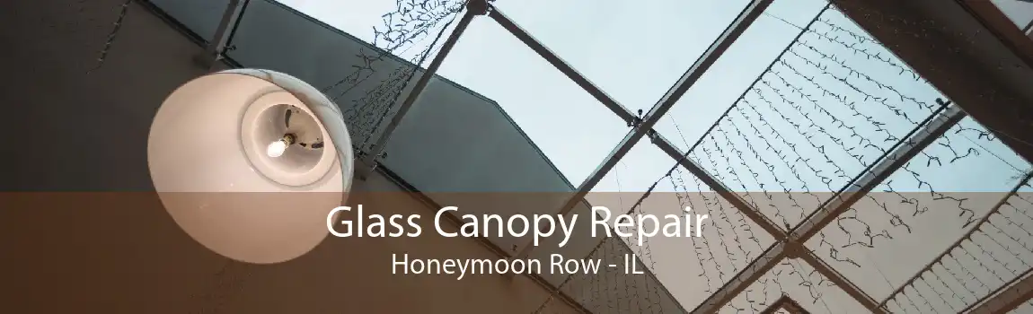 Glass Canopy Repair Honeymoon Row - IL