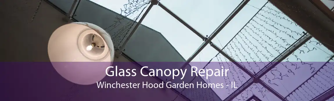 Glass Canopy Repair Winchester Hood Garden Homes - IL