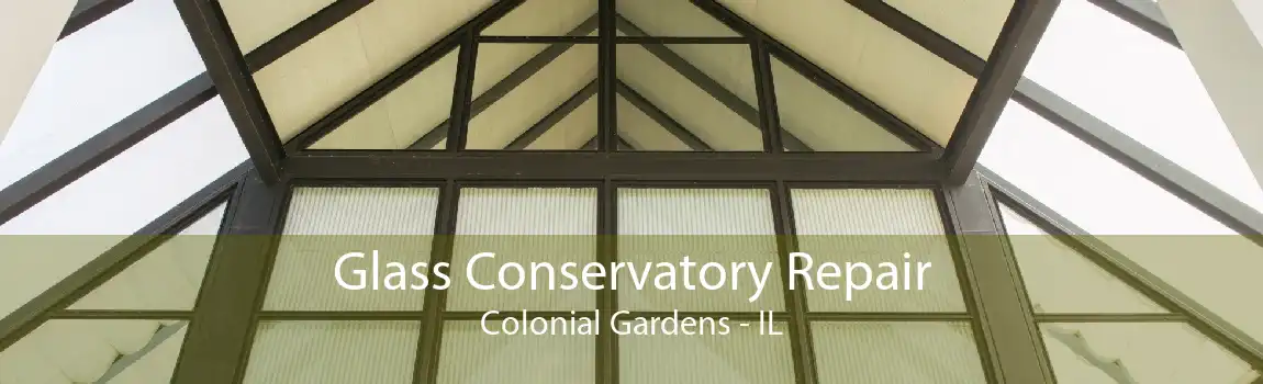 Glass Conservatory Repair Colonial Gardens - IL