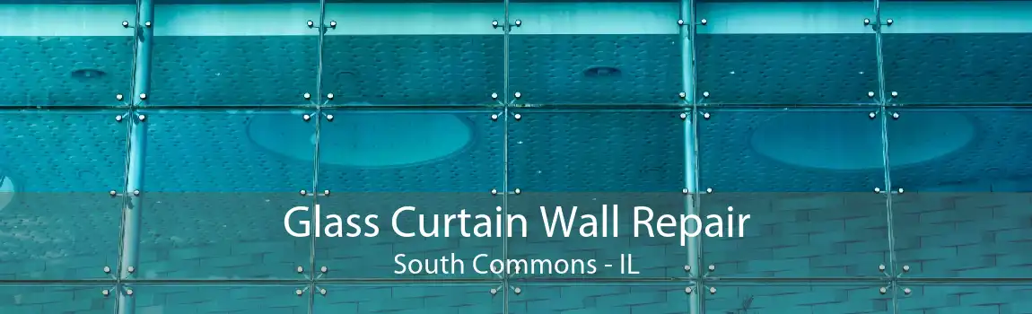 Glass Curtain Wall Repair South Commons - IL