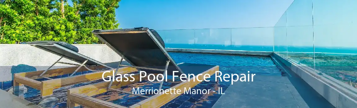 Glass Pool Fence Repair Merrionette Manor - IL