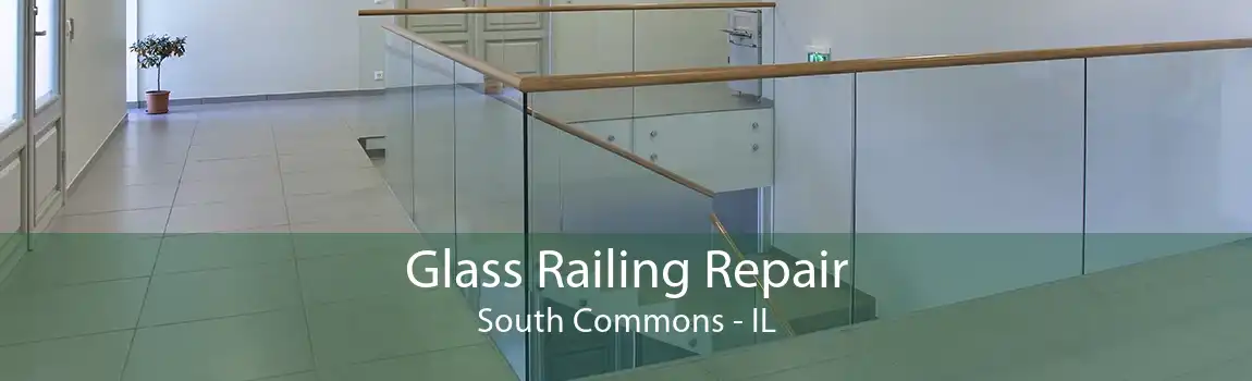 Glass Railing Repair South Commons - IL