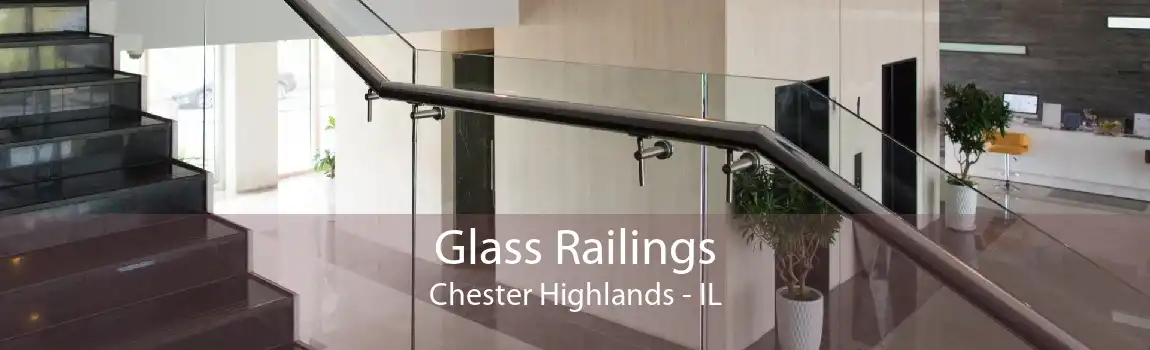 Glass Railings Chester Highlands - IL