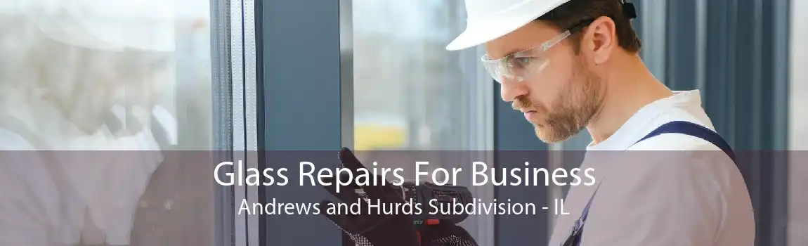 Glass Repairs For Business Andrews and Hurds Subdivision - IL