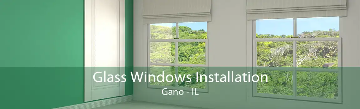 Glass Windows Installation Gano - IL