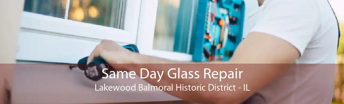 Same Day Glass Repair Lakewood Balmoral Historic District - IL