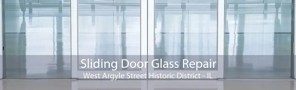 Sliding Door Glass Repair West Argyle Street Historic District - IL