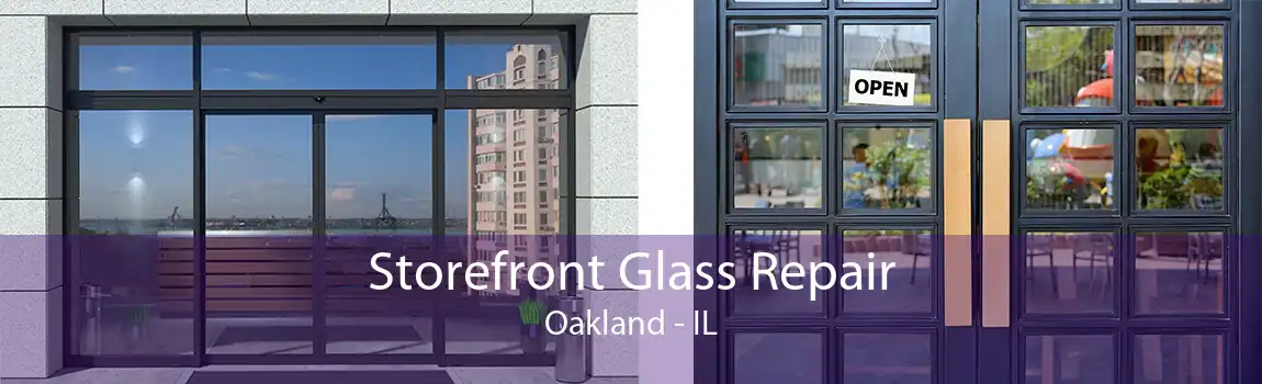 Storefront Glass Repair Oakland - IL