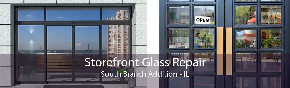 Storefront Glass Repair South Branch Addition - IL