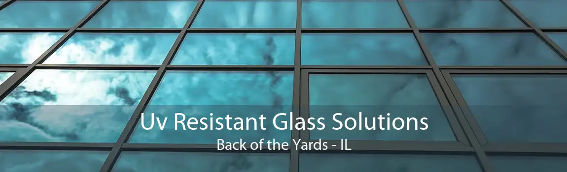 Uv Resistant Glass Solutions Back of the Yards - IL