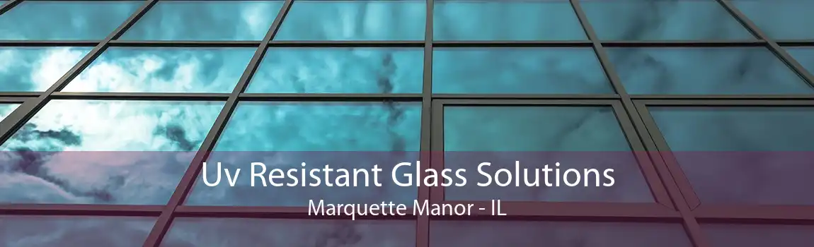 Uv Resistant Glass Solutions Marquette Manor - IL