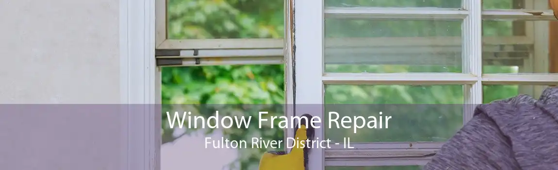 Window Frame Repair Fulton River District - IL