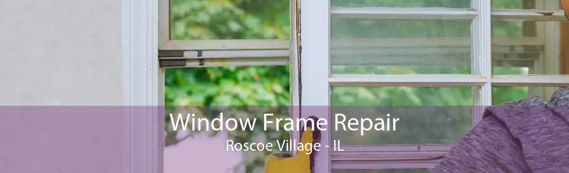 Window Frame Repair Roscoe Village - IL