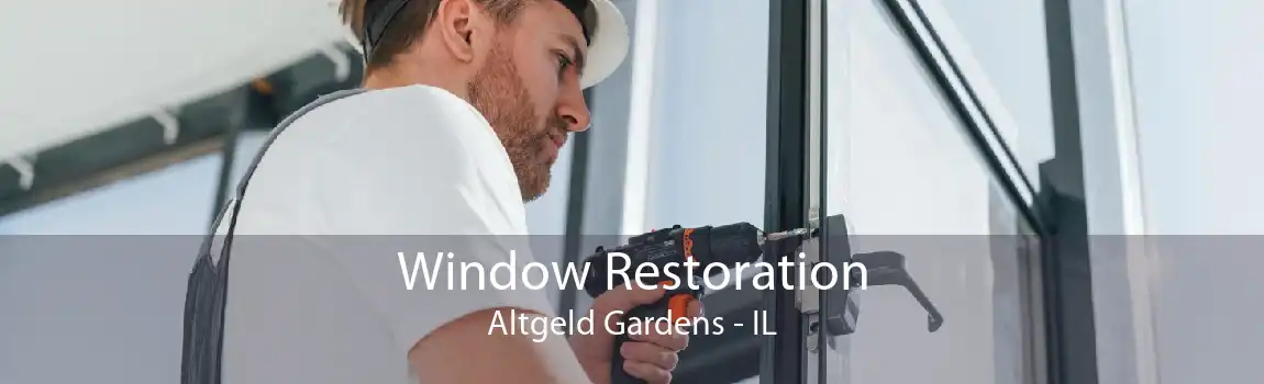 Window Restoration Altgeld Gardens - IL