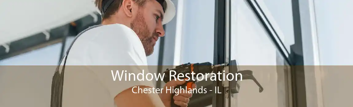 Window Restoration Chester Highlands - IL