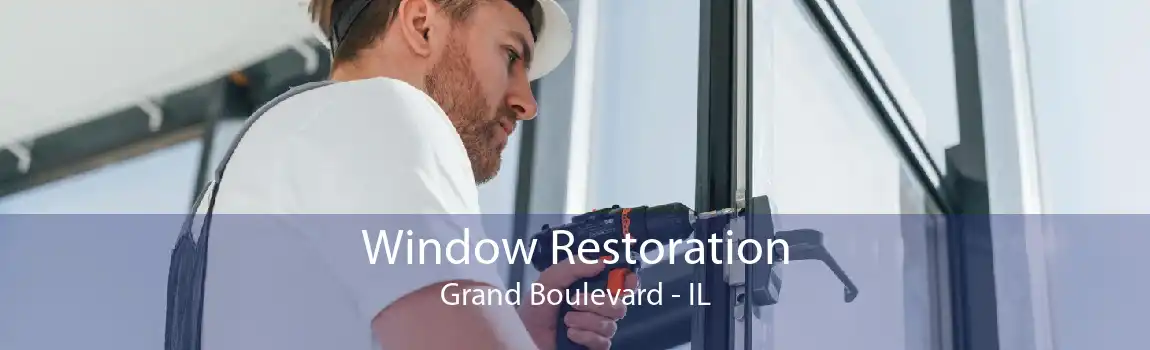 Window Restoration Grand Boulevard - IL