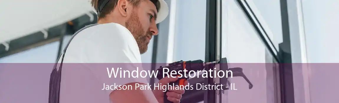 Window Restoration Jackson Park Highlands District - IL